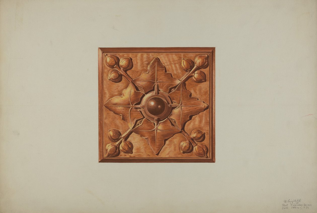 Mantel Snijwerk door Michael Riccitelli