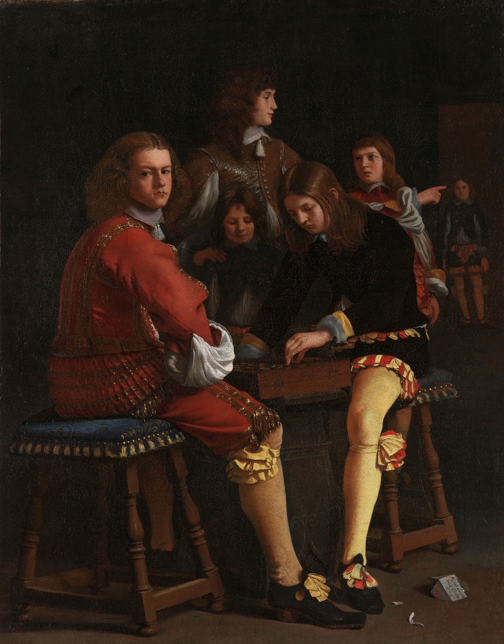 De damspelers door Michael Sweerts