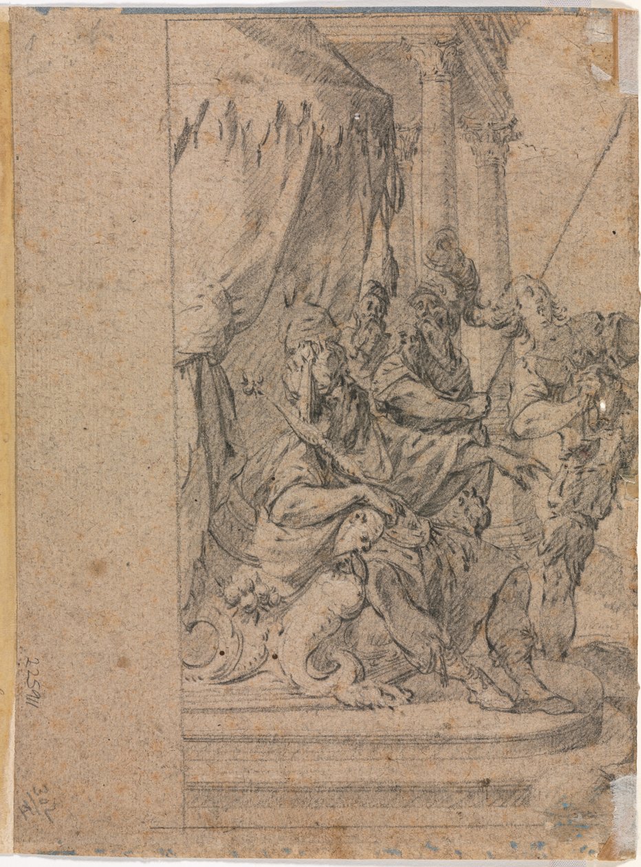 Panthea voor Cyrus? (verso) door Michel Dorigny