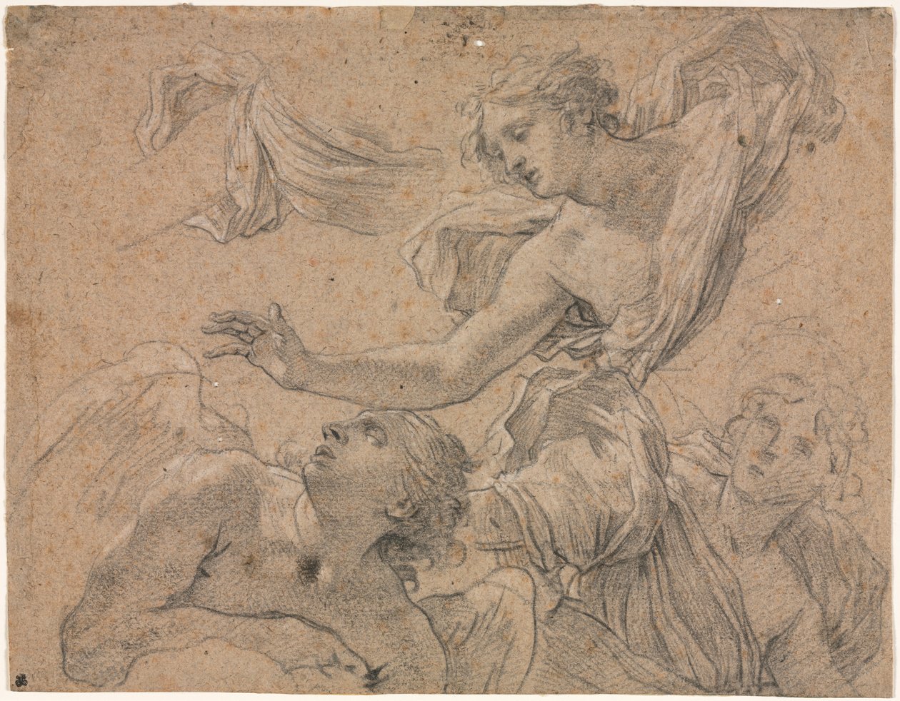 Studies van Engelen recto door Michel Dorigny