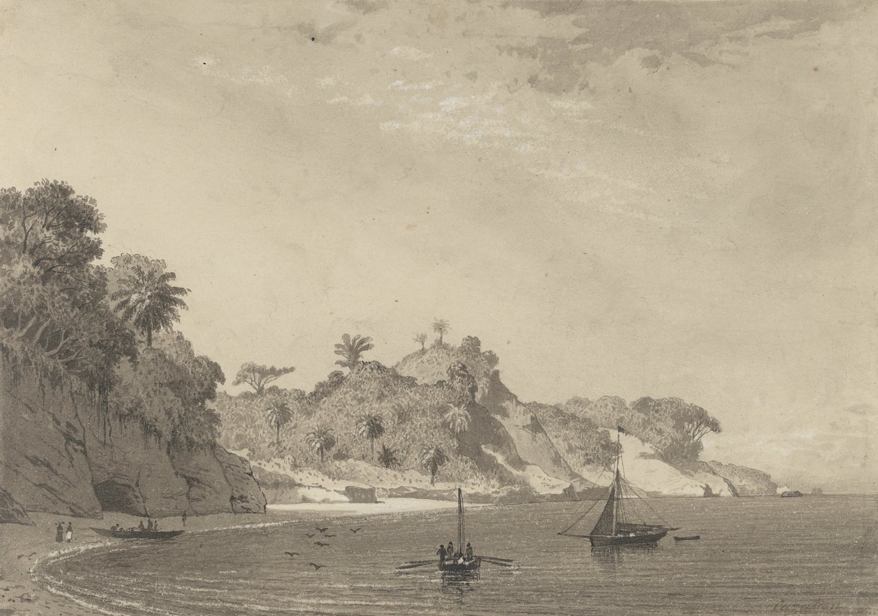 Cedros Bay door Michel Jean Cazabon