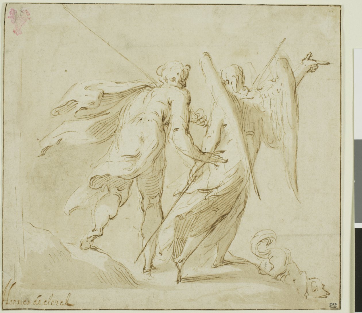 Tobias en de Engel door Michel Joseph Speeckaert