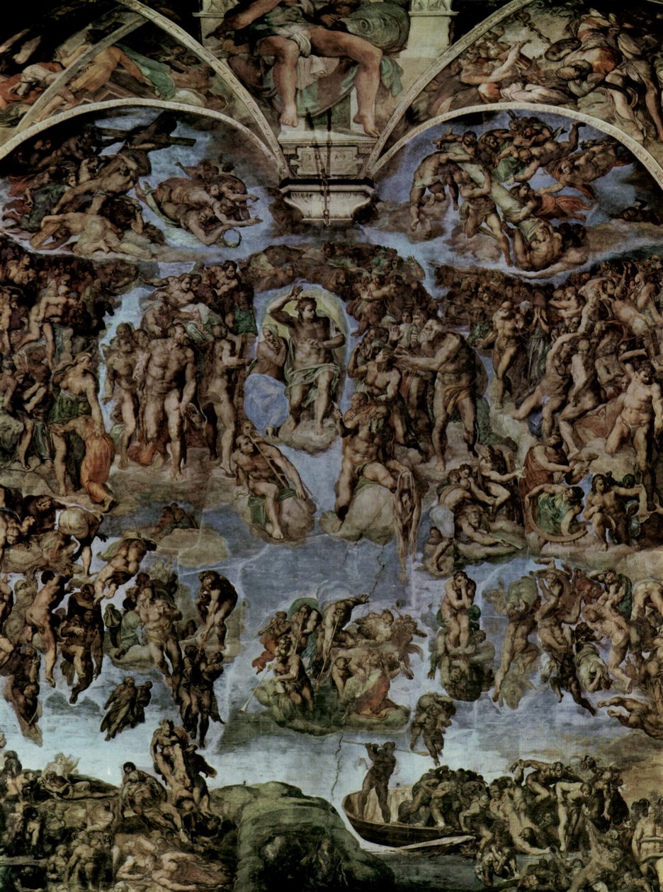 Het Laatste Oordeel door Michelangelo Buonarroti