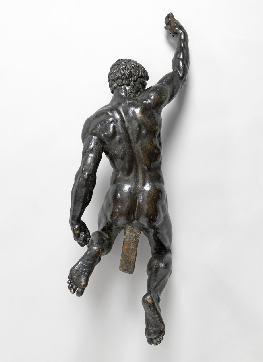 Naakte bacchanten die op panters rijden door Michelangelo Buonarroti