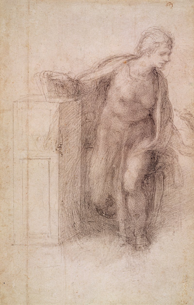 De Maagd Annunciate door Michelangelo Buonarroti