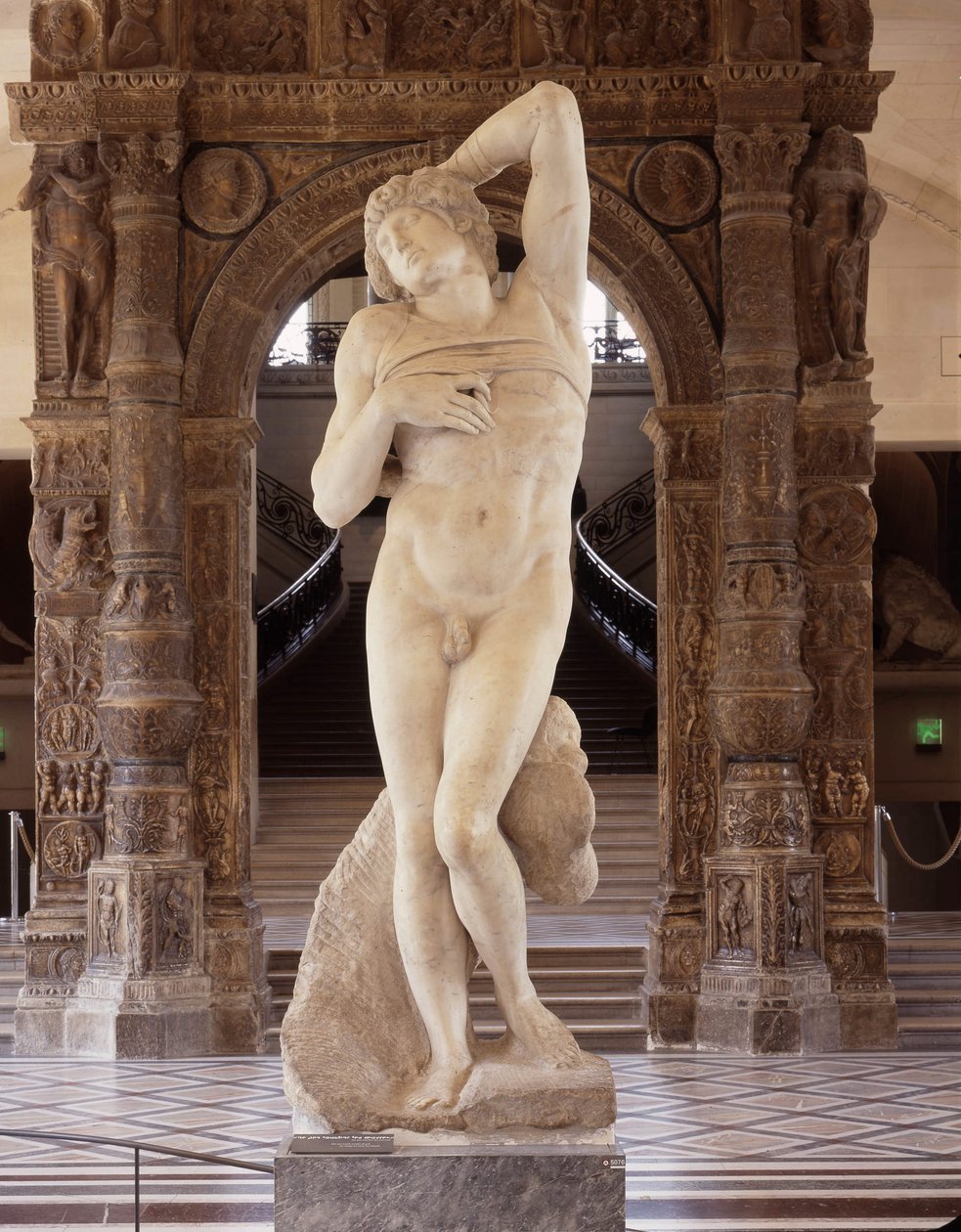 Gevangene, bekend als De Stervende Slaaf door Michelangelo Buonarroti