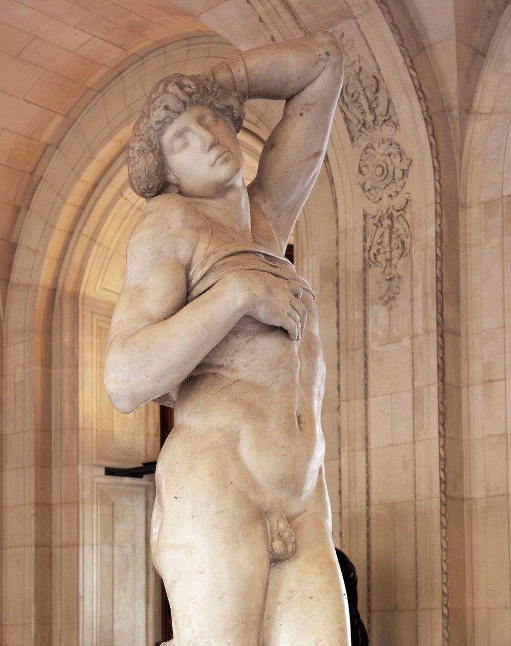 Gevangene, bekend als De Stervende Slaaf door Michelangelo Buonarroti