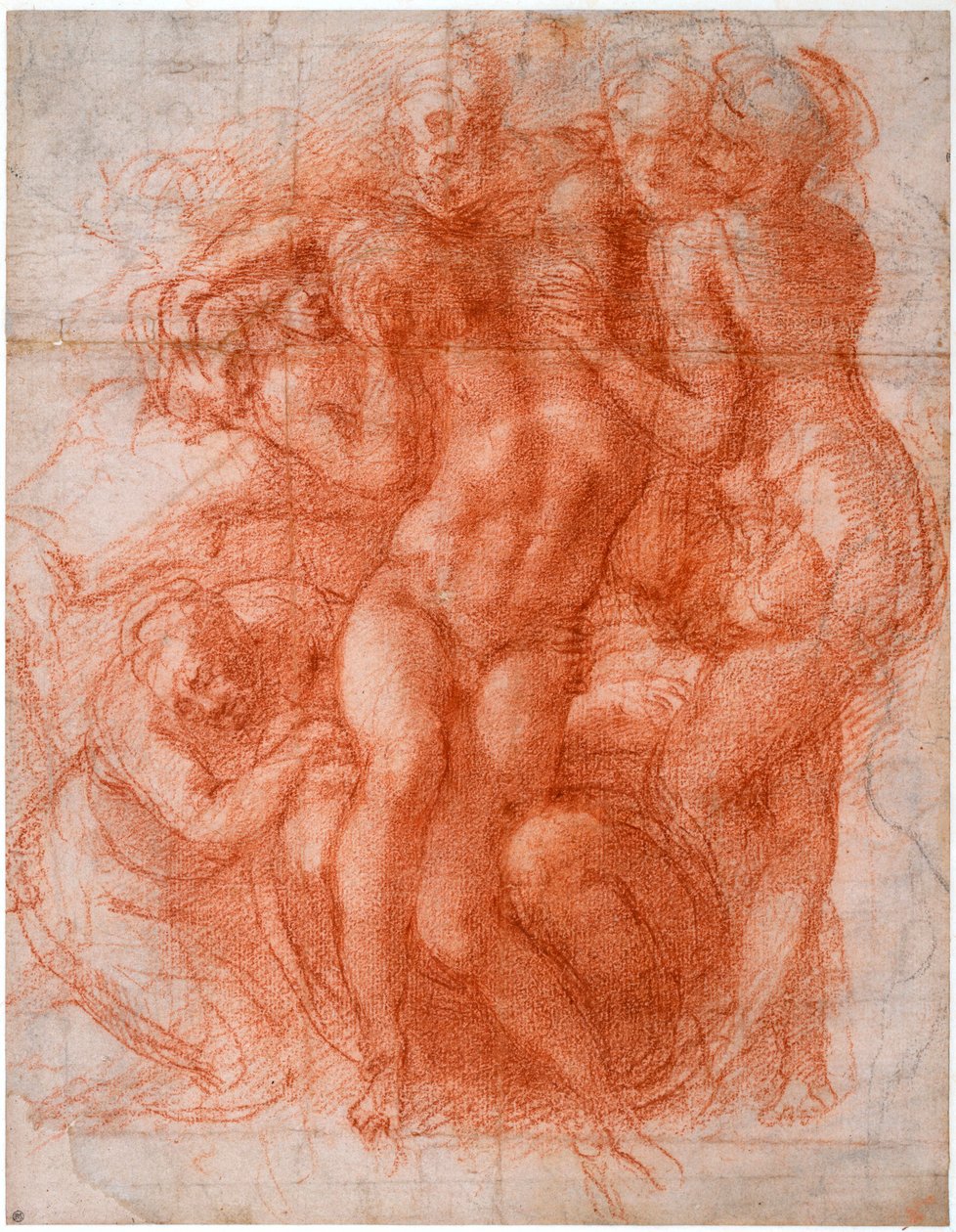 Rouw, ca. 1530 door Michelangelo Buonarroti