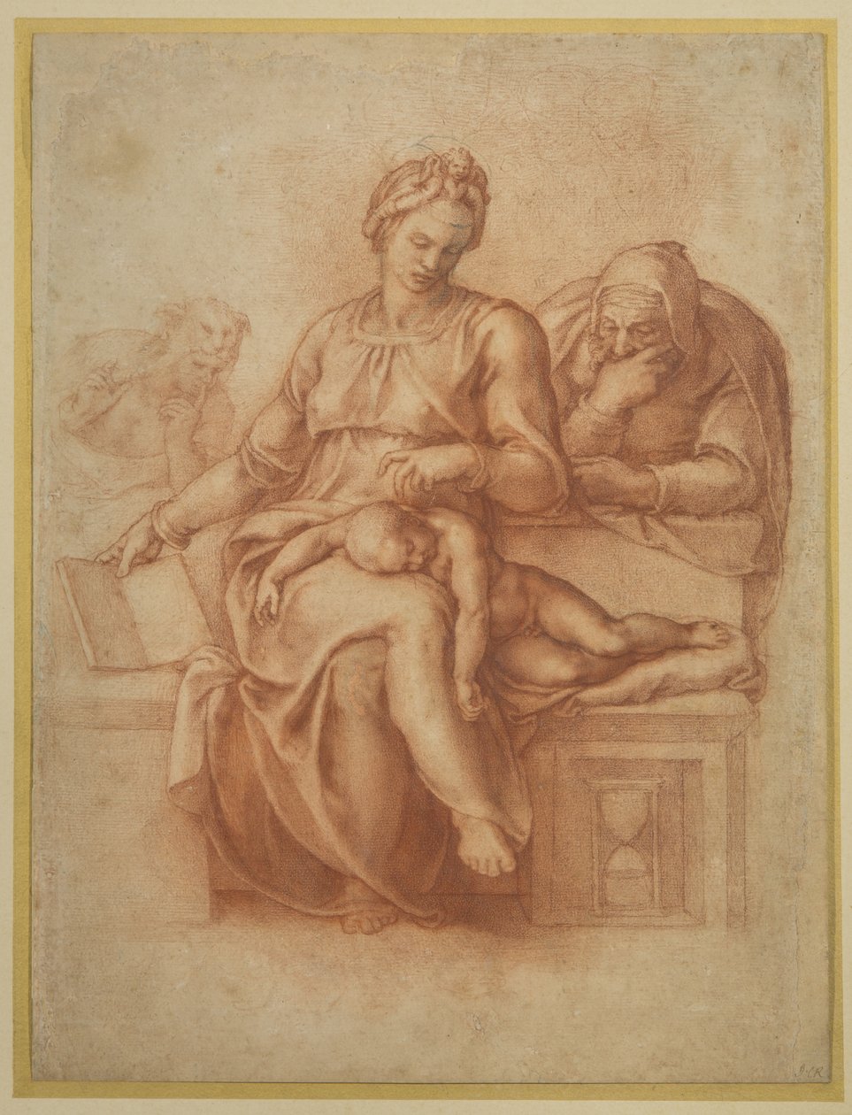Madonna del Silenzio door Michelangelo Buonarroti