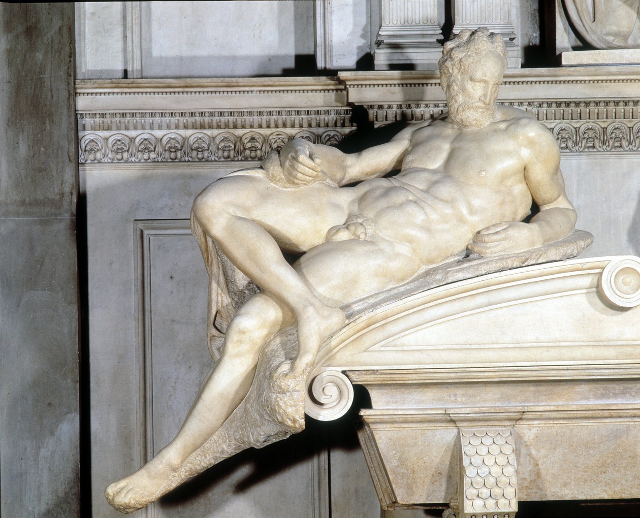 De Schemering door Michelangelo Buonarroti