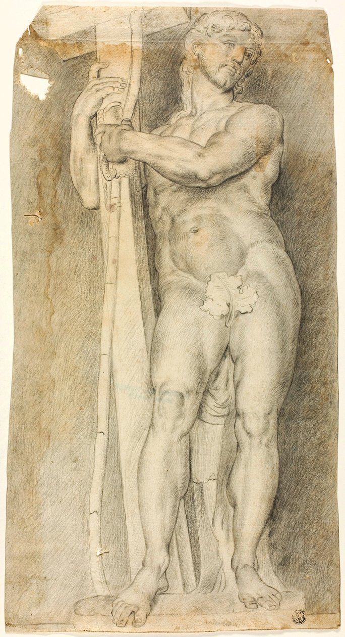 De Verrezen Christus door Michelangelo Buonarroti
