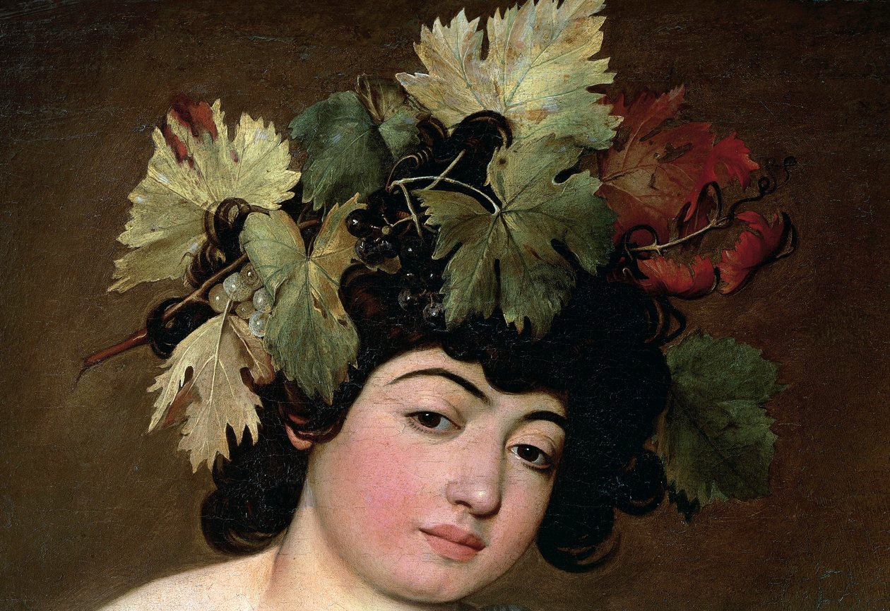 Bacchus, c.1589 door Michelangelo Merisi da Caravaggio