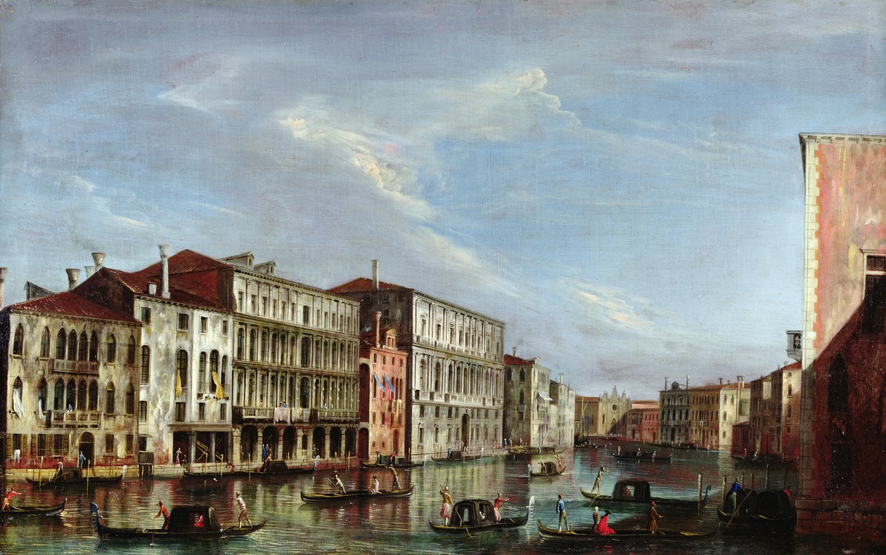 Uitzicht op Venetië door Michele Marieschi