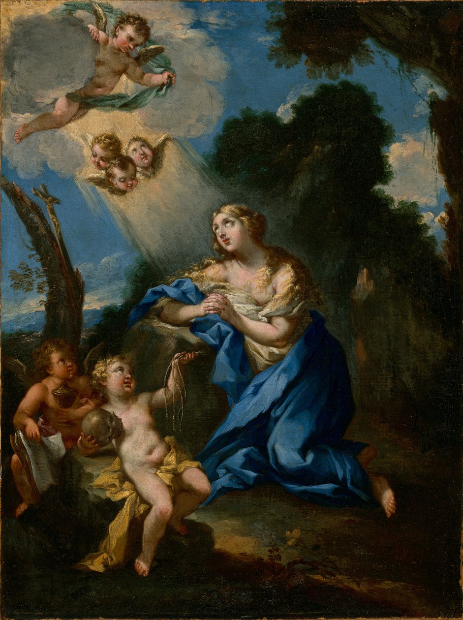 Boetvaardige Magdalena door Michele Rocca