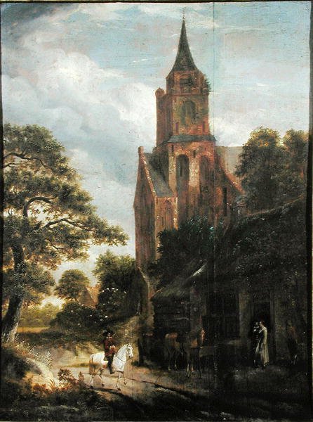 Landschap door Michiel van Vries