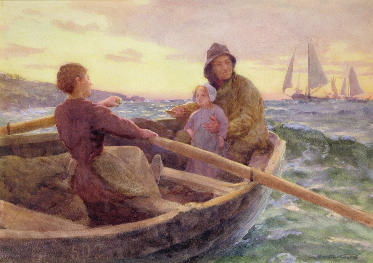De dochter van de visser door Middleton Jameson