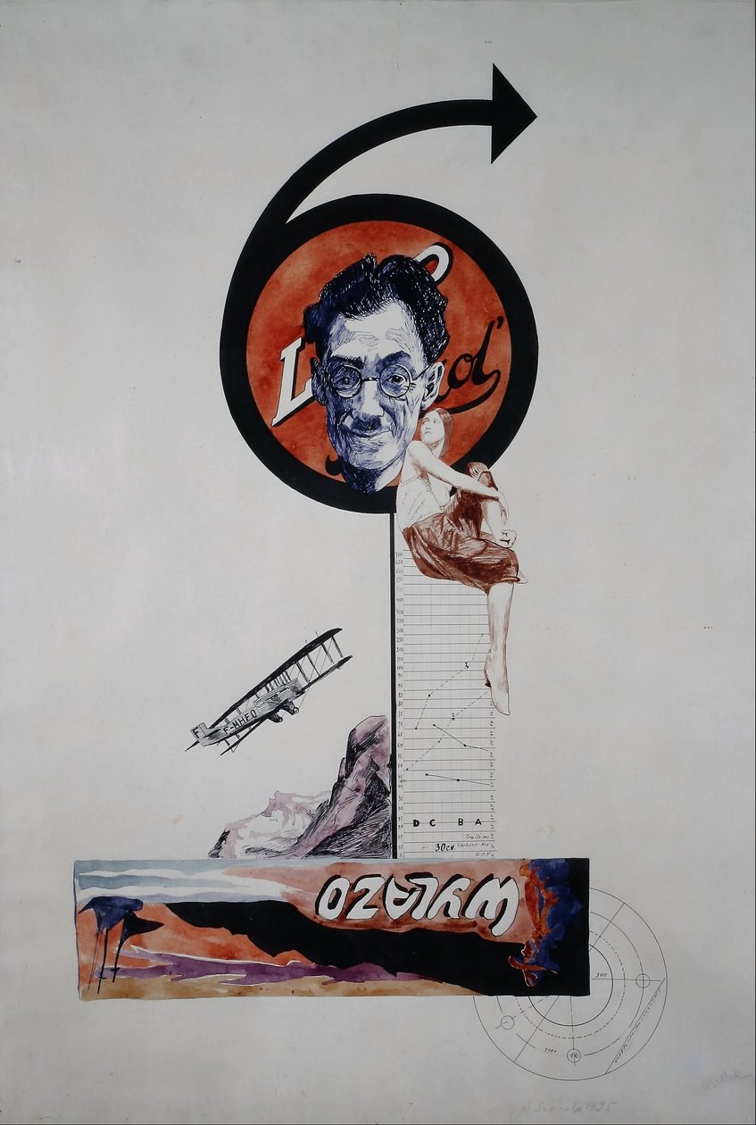 Afficheontwerp door Mieczysław Szczuka