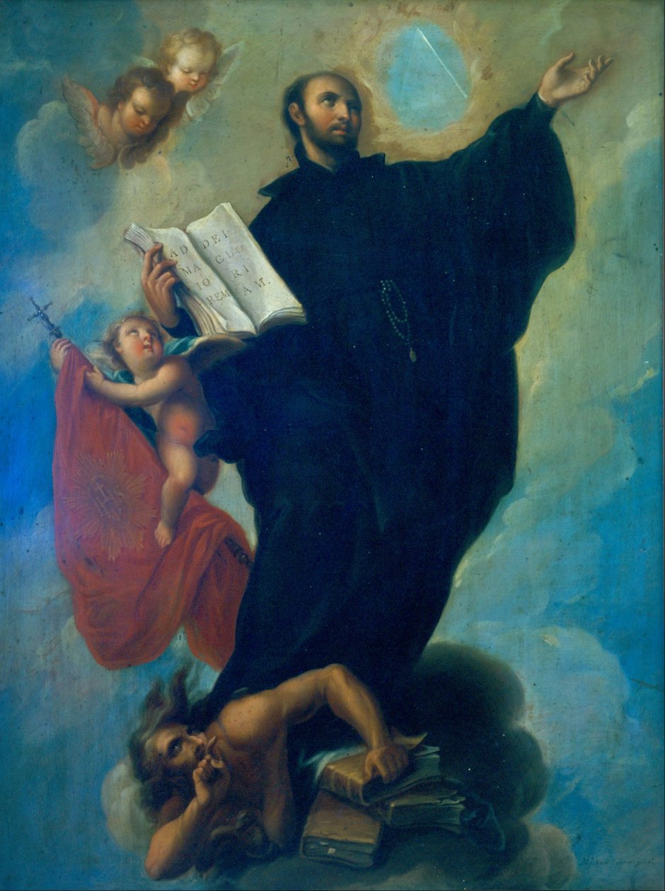Sint Ignatius van Loyola door Miguel Cabrera