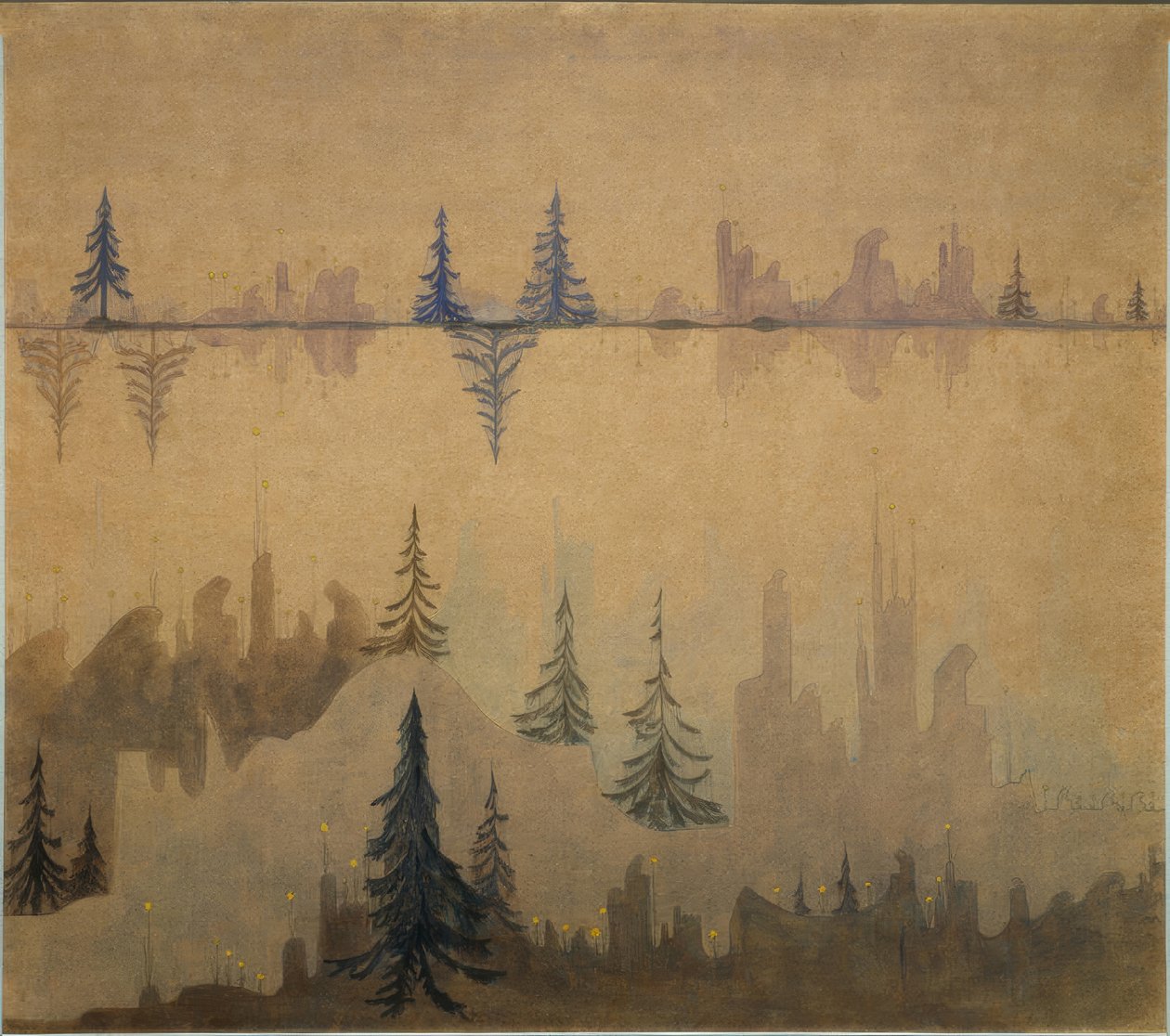 Fuga door Mikalojus Ciurlionis