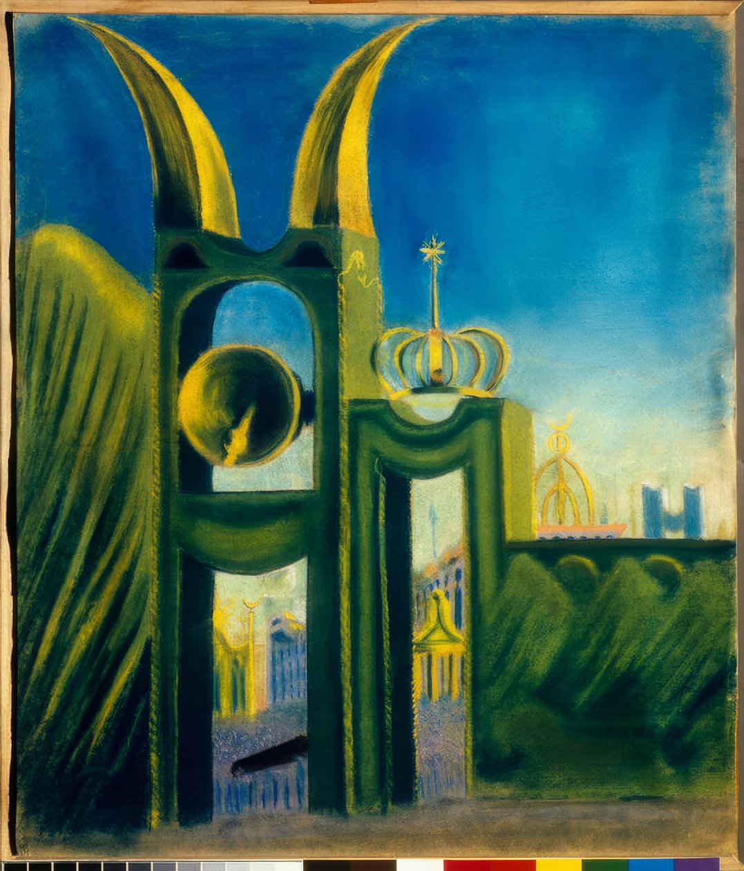Begrafenissymfonie (I) door Mikalojus Ciurlionis