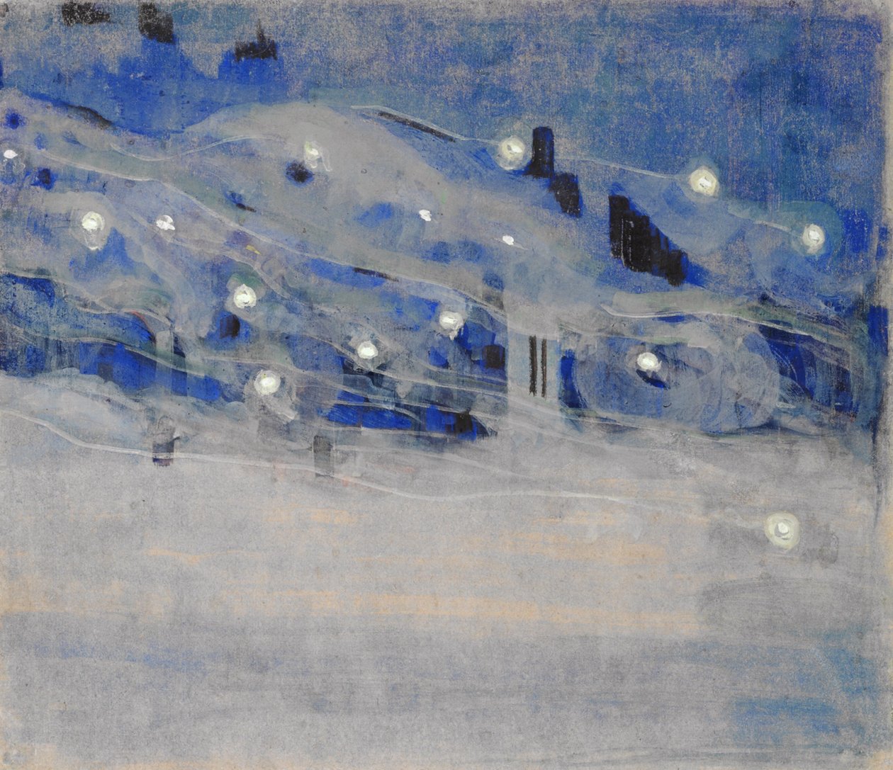 Sparks III door Mikalojus Konstantinas Čiurlionis