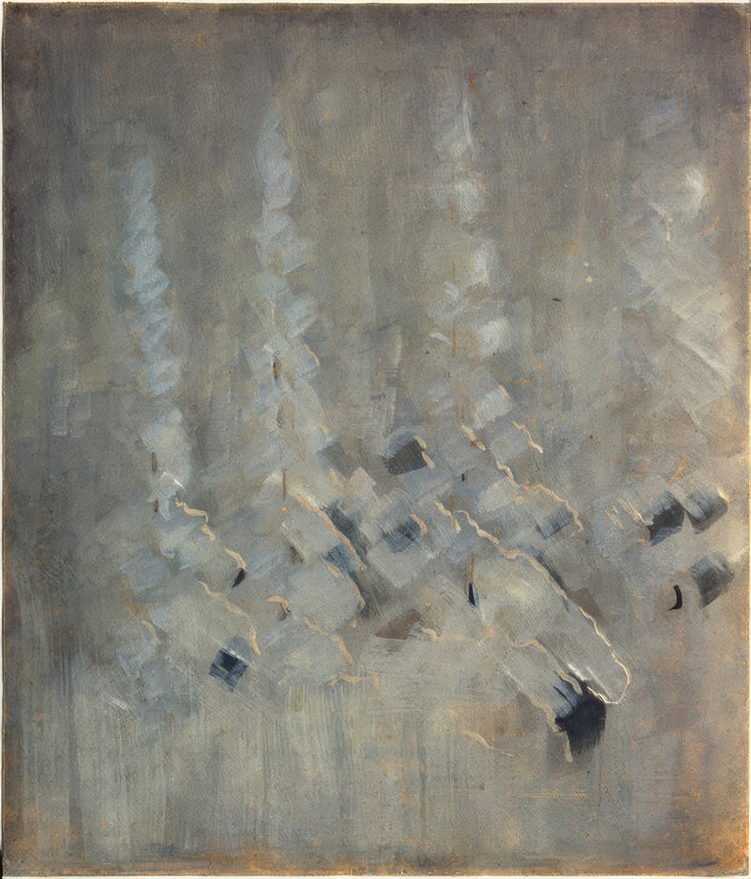 Winter (VII) door Mikalojus Konstantinas Čiurlionis