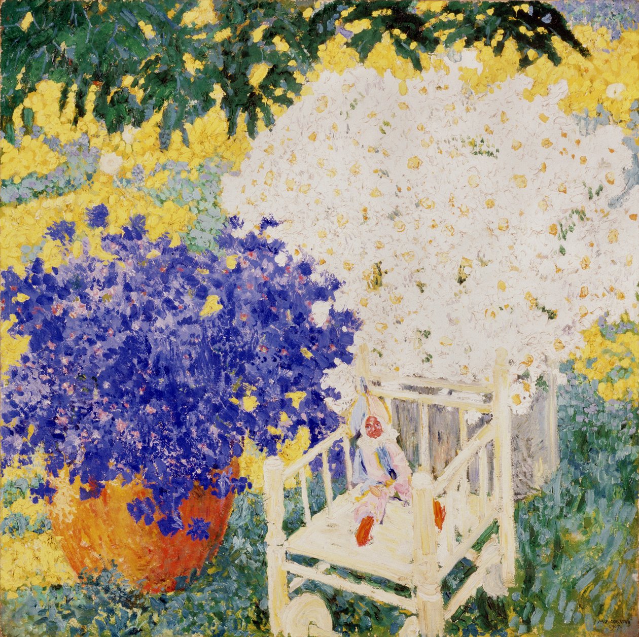 Een pop, 1907 door Mikhail Nikolayevich Yakovlev
