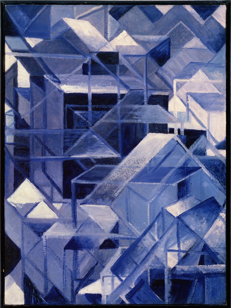 Cristal (Kristal) door Mikhail Vasilievich Matyushin