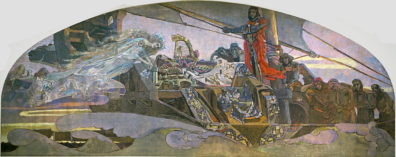 Prinses Droom door Mikhail Aleksandrovich Vrubel