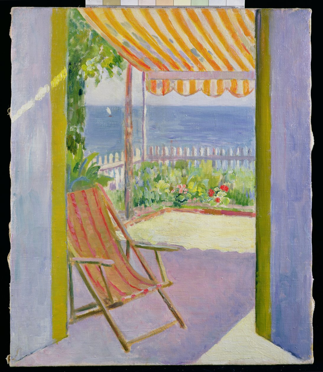 Het Terras, DArcachon door Mildred Bendall