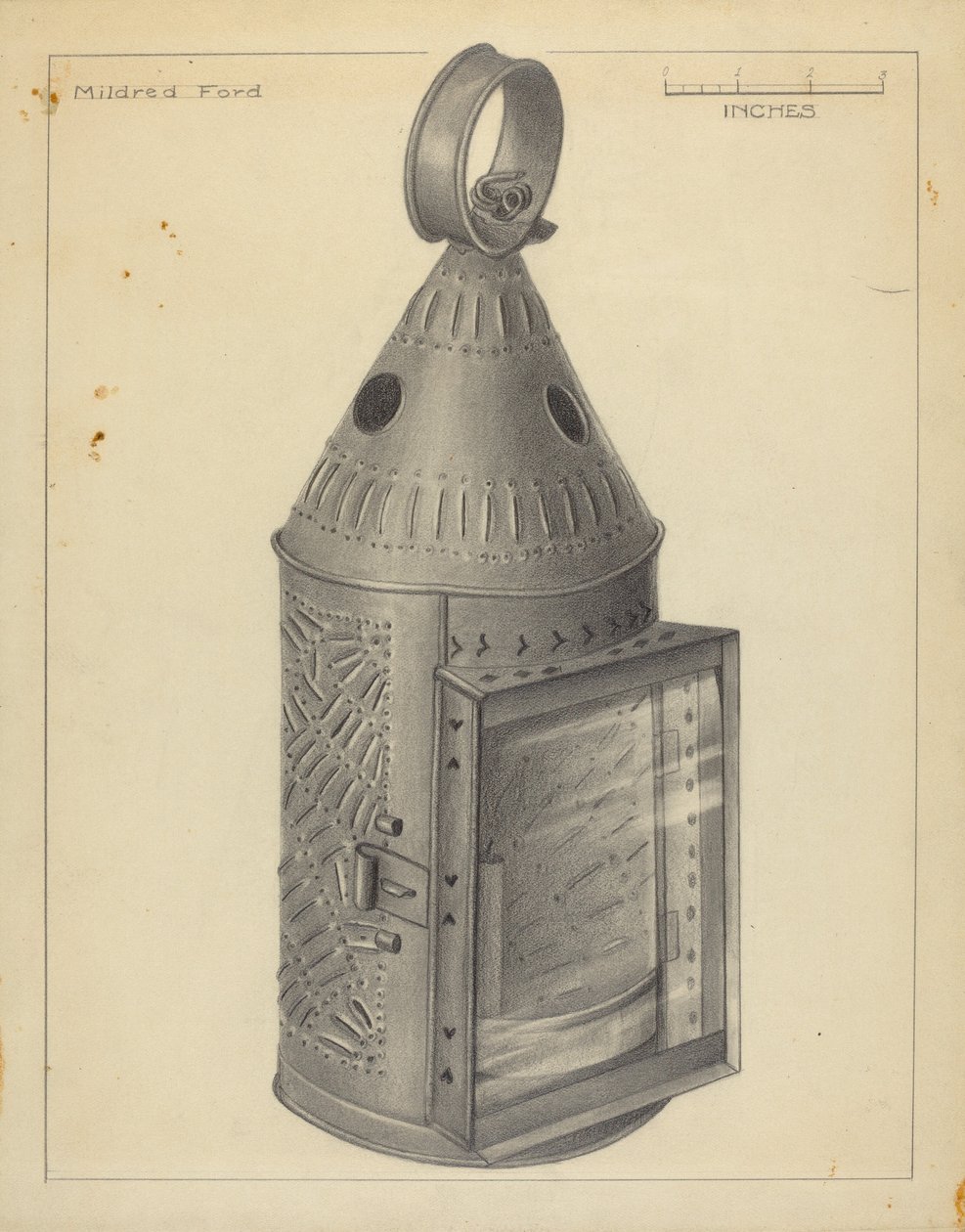 Lantaarn door Mildred Ford