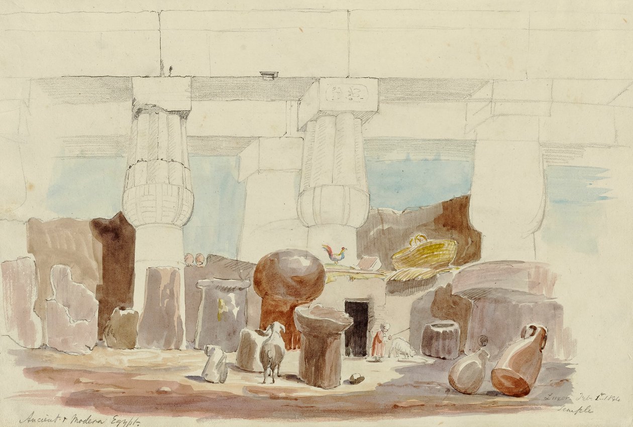 Het oude en moderne Egypte door Miner Kilbourne Kellogg