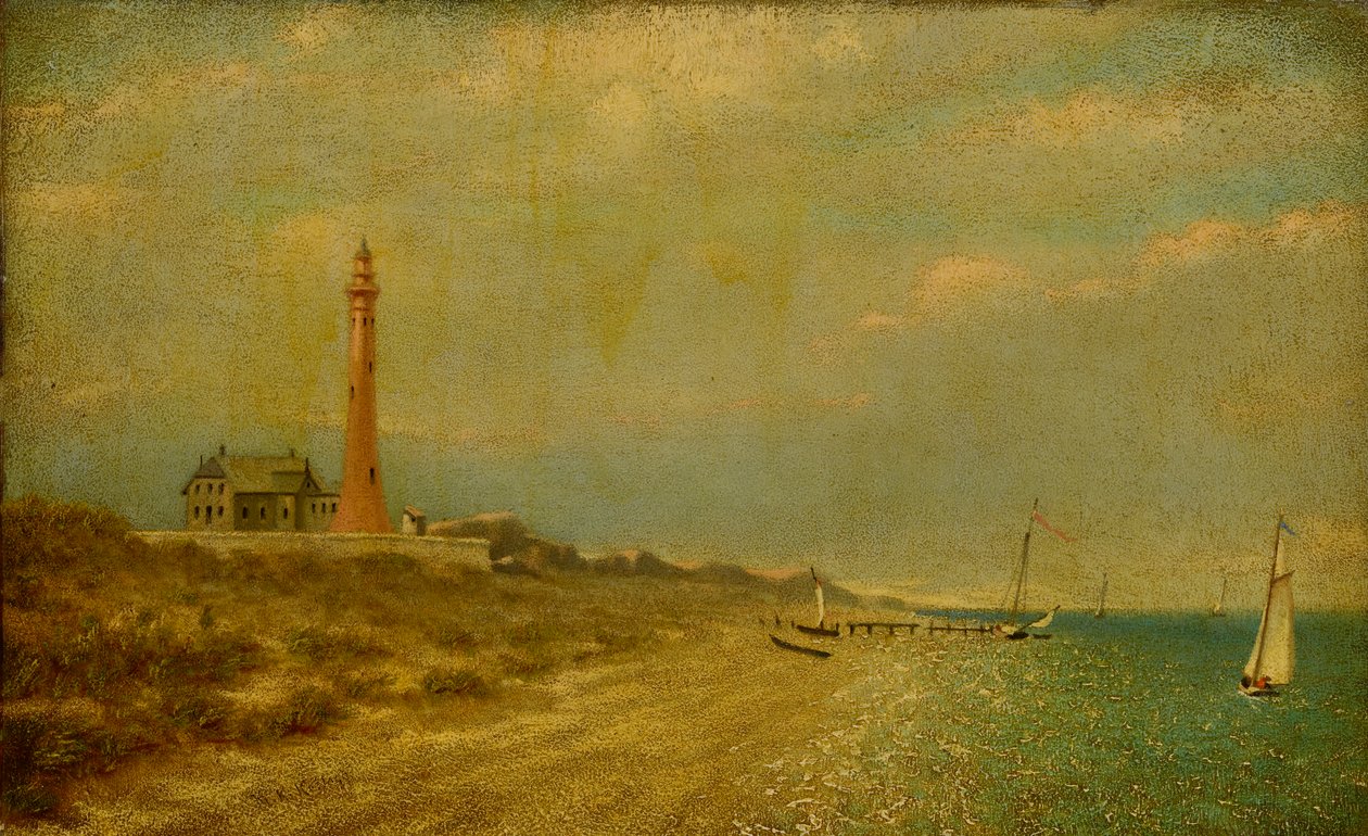 Vuurtoren van Fire Island door Miner Kilbourne Kellogg