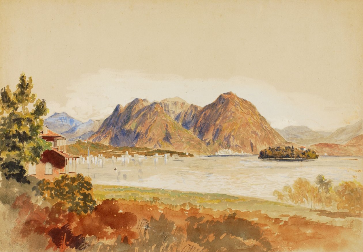 Lago Maggiore, Italië, n.d. door Miner Kilbourne Kellogg