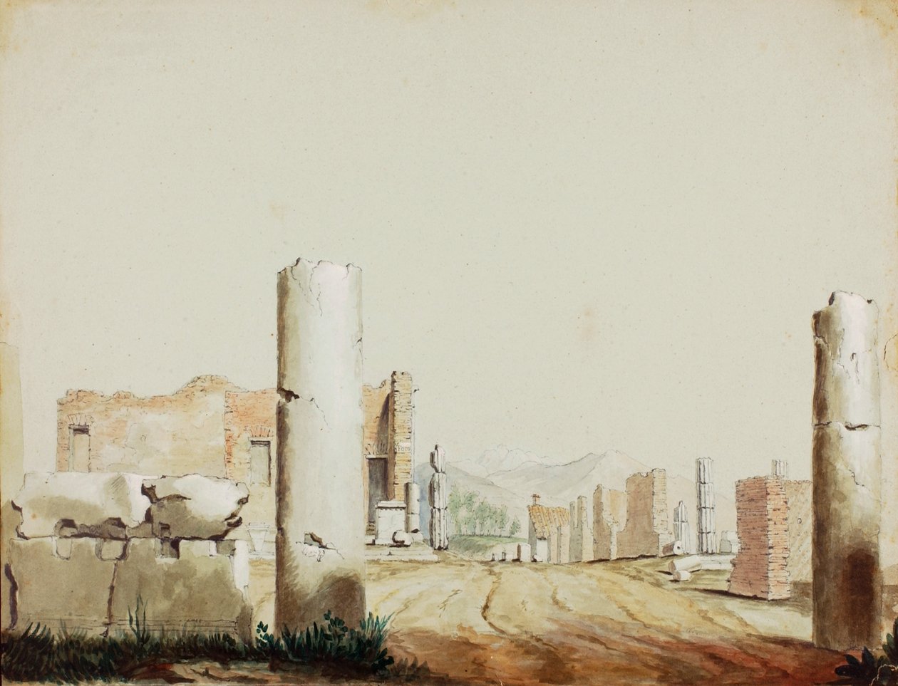 Pompeii, Italië door Miner Kilbourne Kellogg