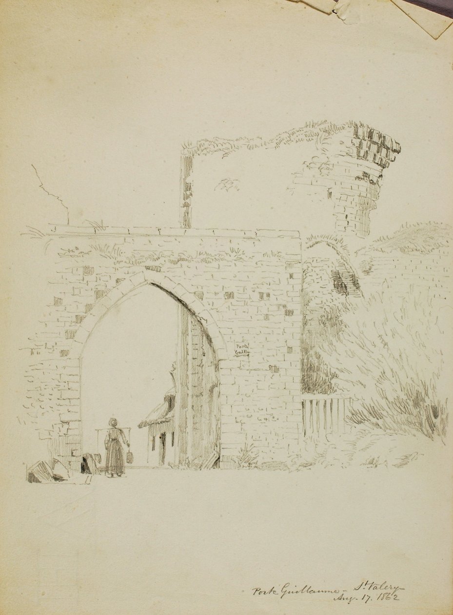 Porte Guillaume, St. Valery door Miner Kilbourne Kellogg