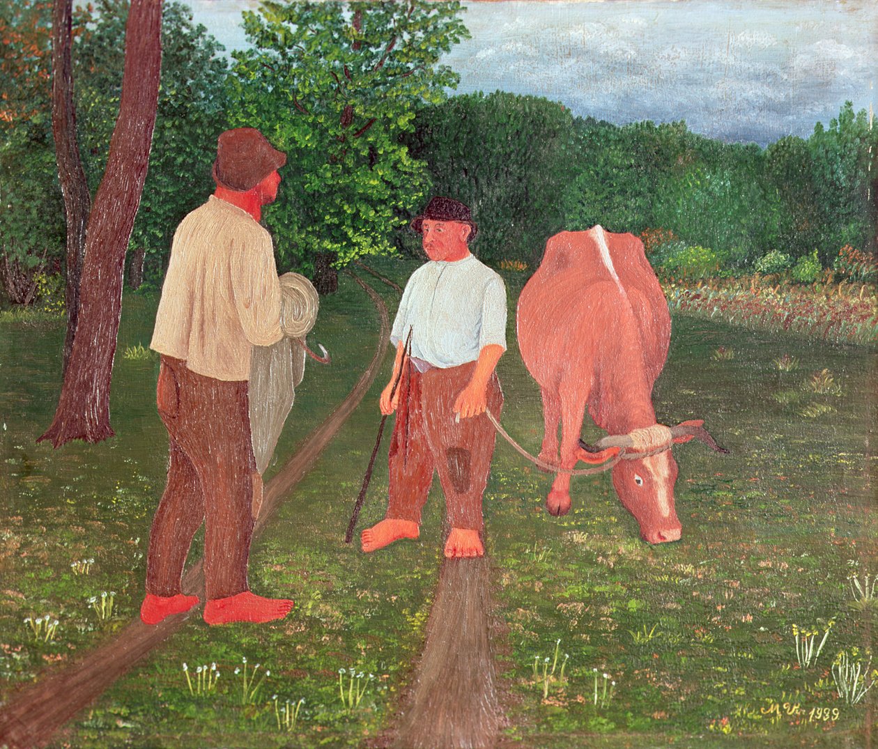 Landarbeiders door Mirko Virius