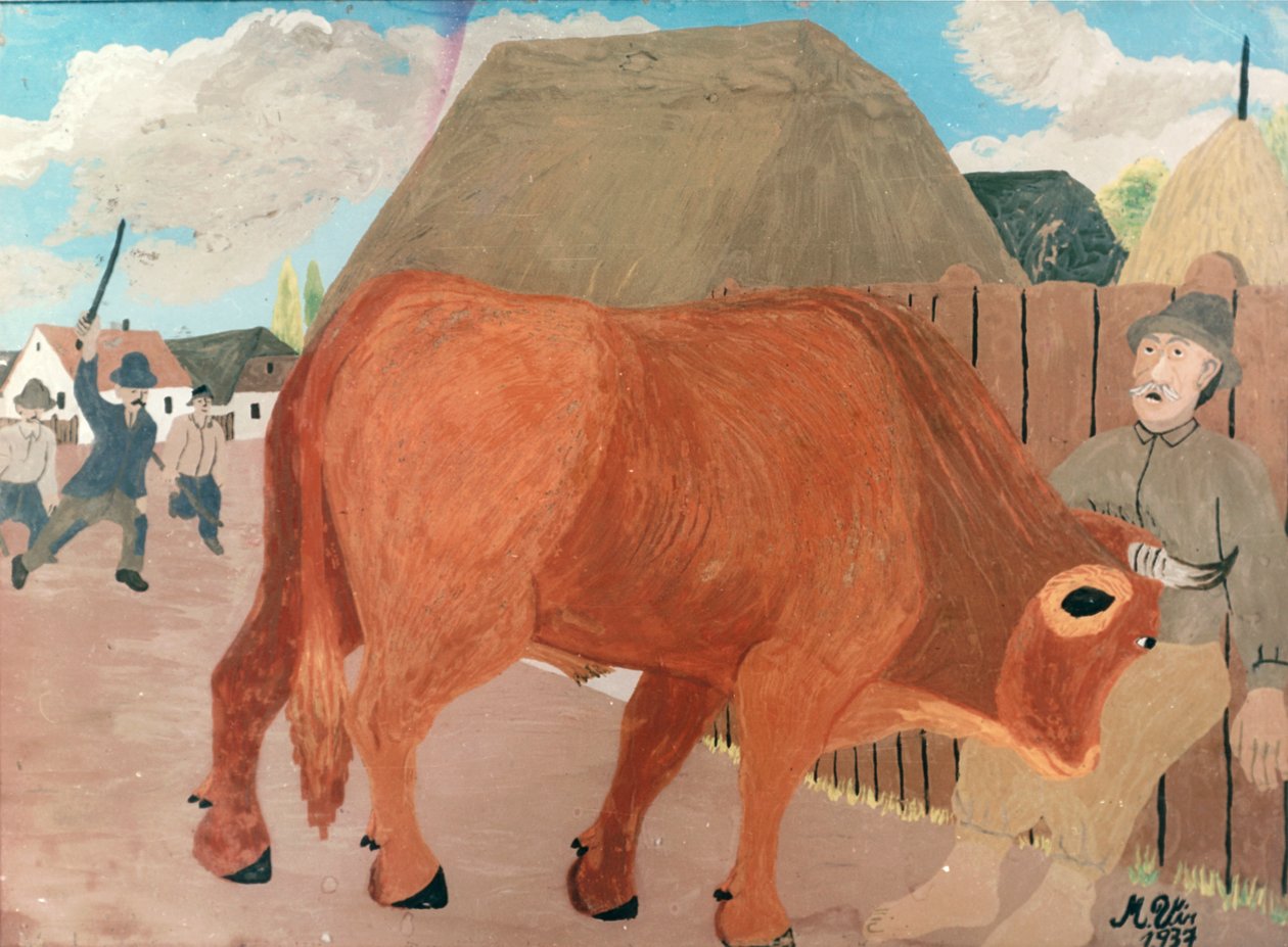 Rode stier door Mirko Virius