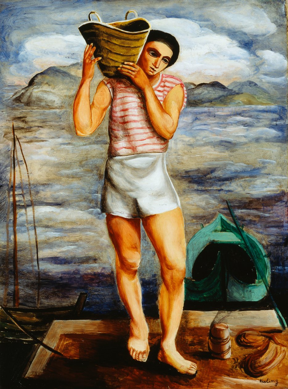 Visser door Moise Kisling