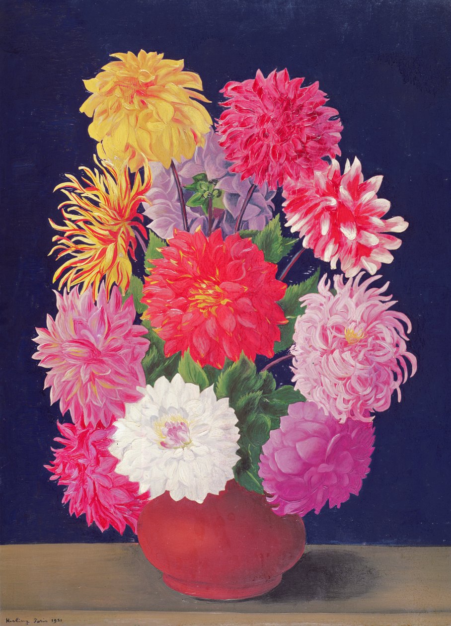 Bloemen door Moise Kisling