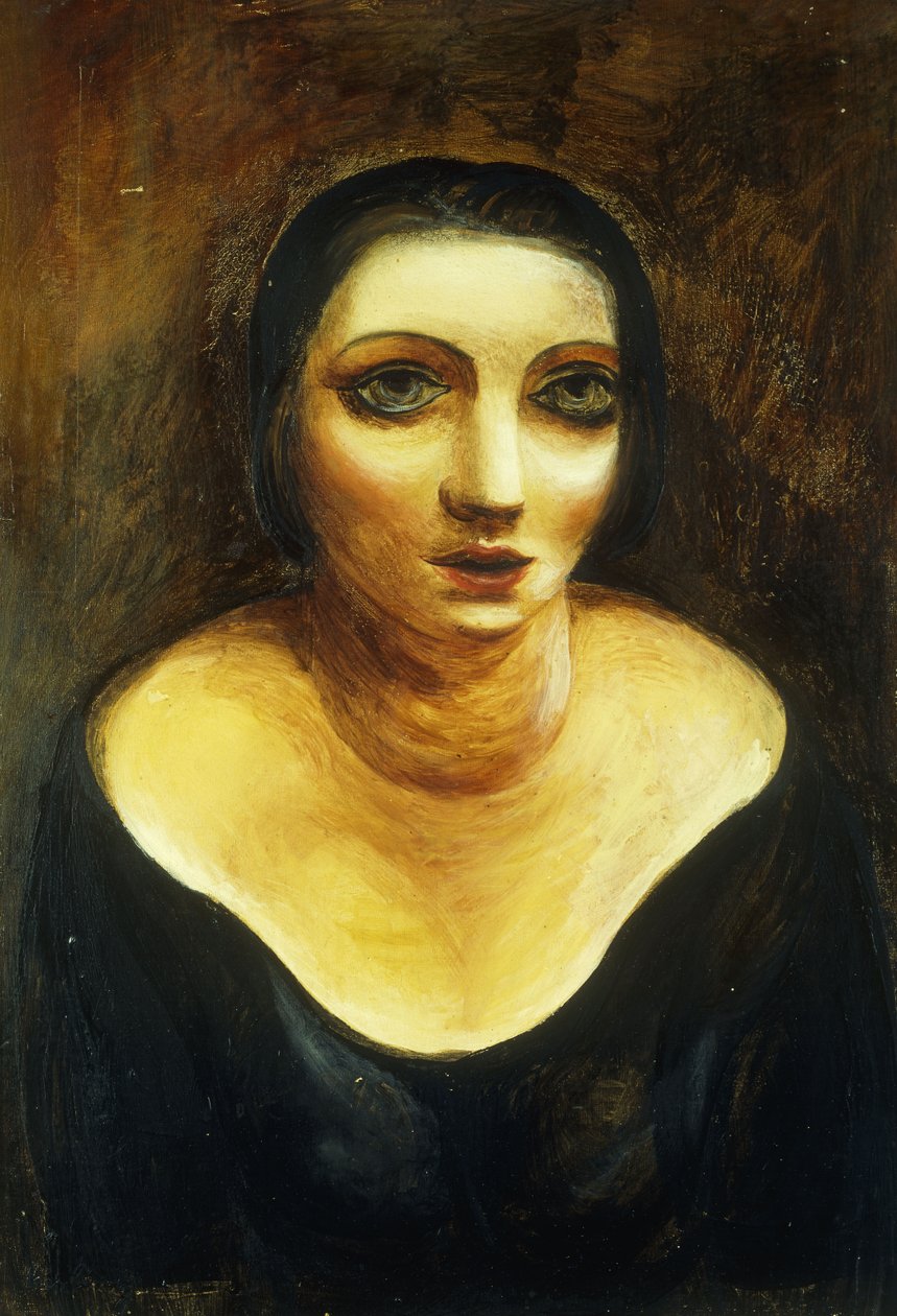 Kiki bij de Decolete door Moise Kisling