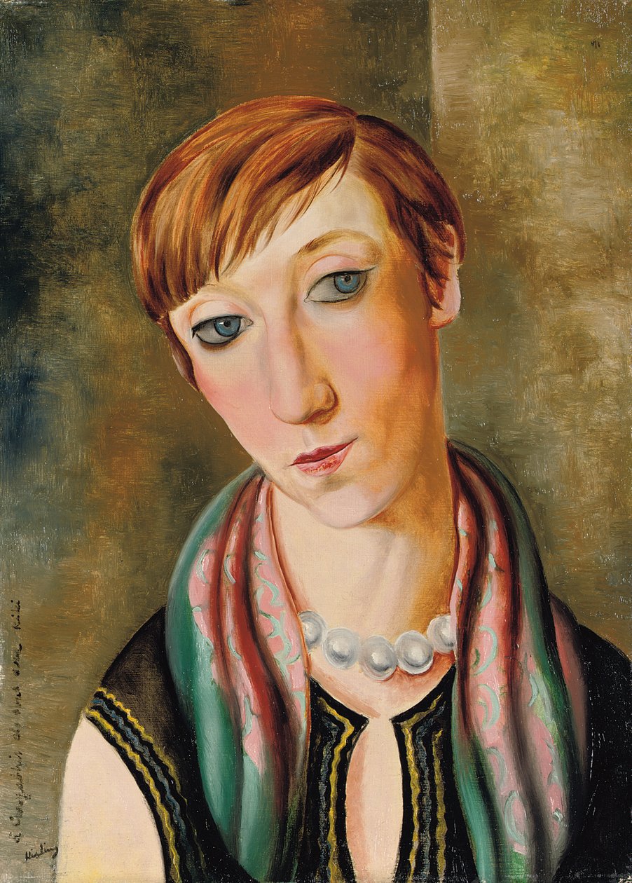 Portrait de Madame Renee Kisling door Moise Kisling