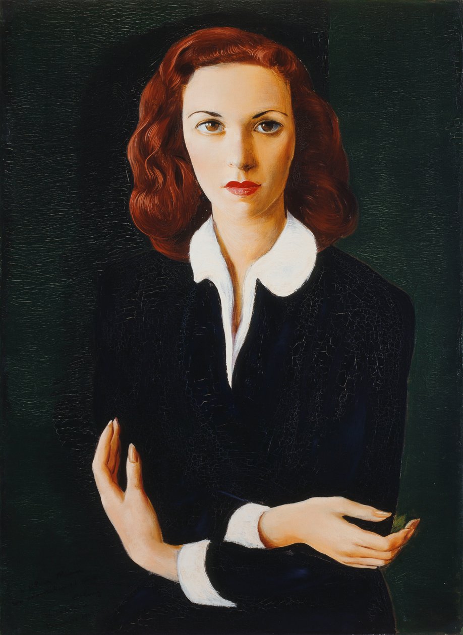 Portret van Sylvia Mann door Moise Kisling