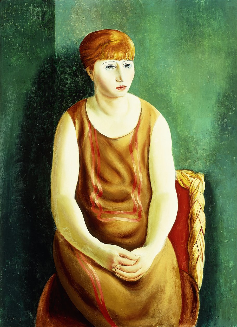 Zittende vrouw; Femme Assise door Moise Kisling