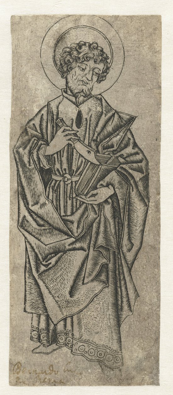 Heilige Bartholomeus door Monogrammist IA