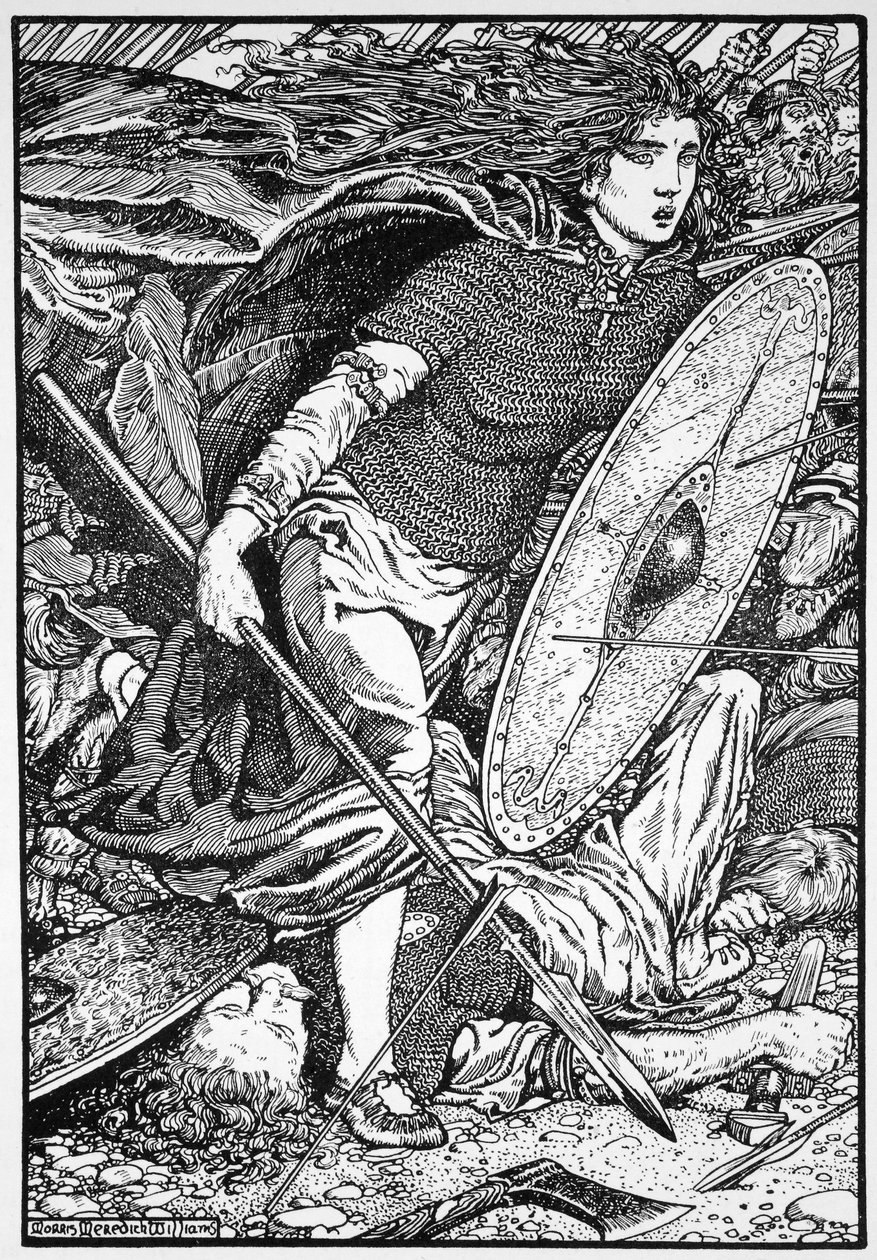 Lathgertha door Morris Meredith Williams