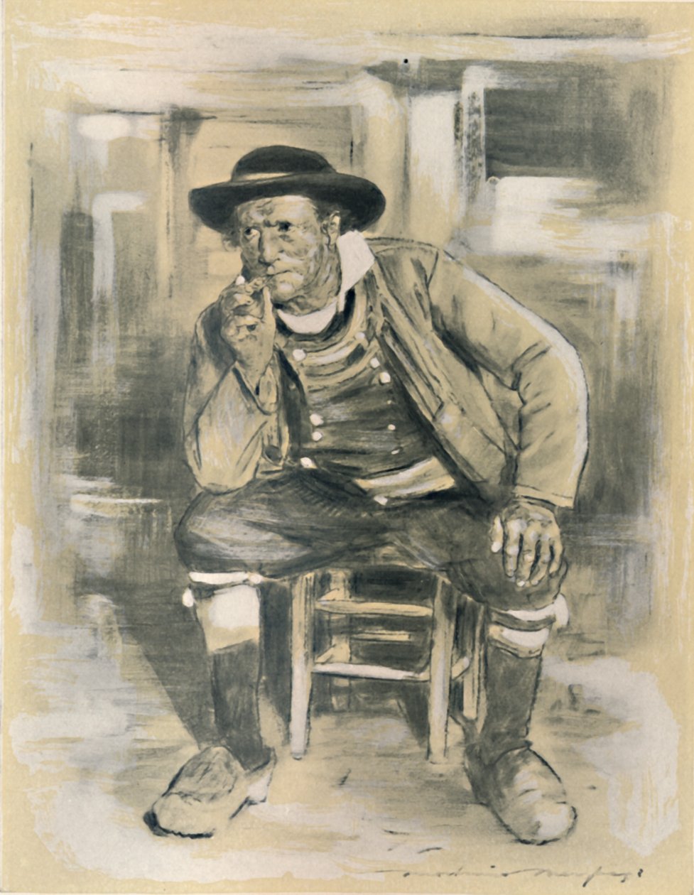 Bretonse Boer, 1903 door Mortimer L Menpes