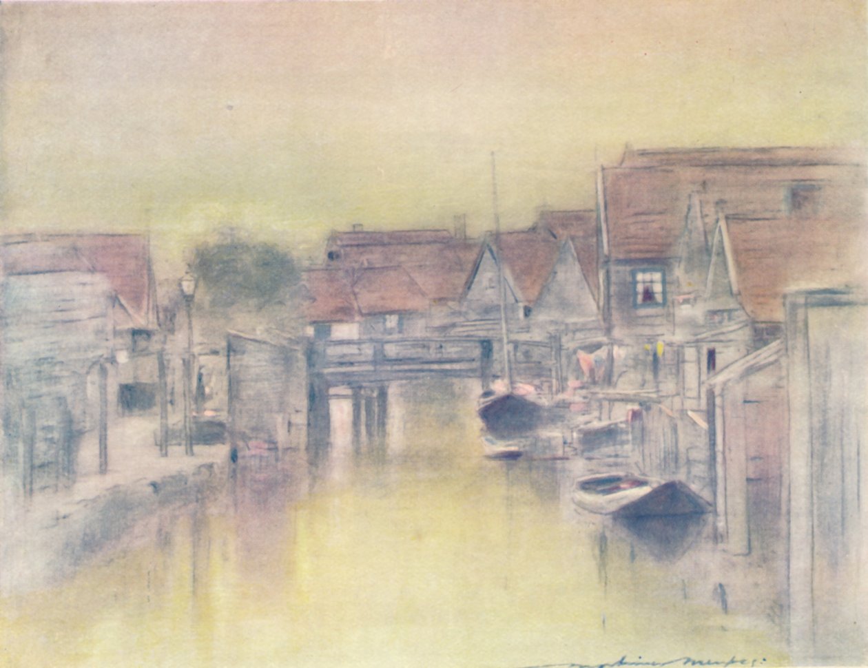 Edam door Mortimer L Menpes