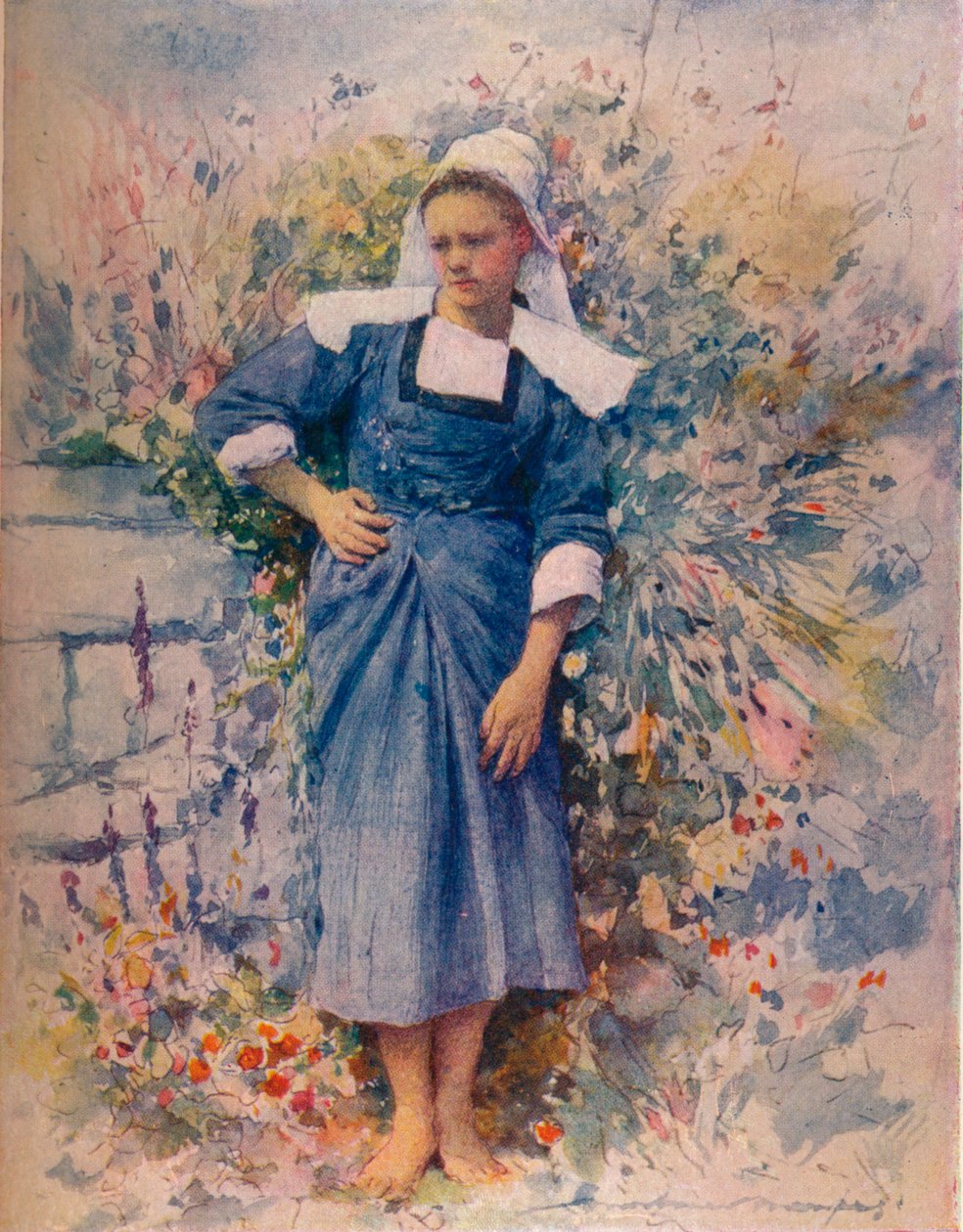 La Petite Marie door Mortimer L Menpes