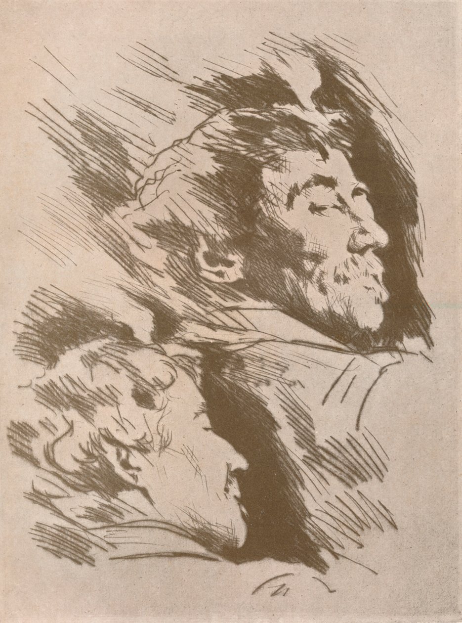 Portretstudies door Mortimer L Menpes